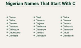 Nigerian Names That Start With C – Origin and Meanings