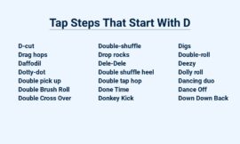 Tap Steps That Start With D – Discover The Delightful Dance Moves