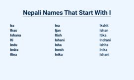 Nepali Names That Start With I – A Journey Through History