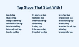 Tap Steps That Start With I – Incredible Moves