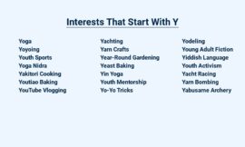 Interests That Start With Y – A Journey of Young Explorers