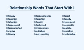 Relationship Words That Start With I – Key Terms To Express Love, Trust And Gratitude