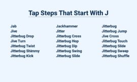 Tap Steps That Start With J – A Guide To Jazzy Moves