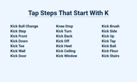 Tap Steps That Start With K – Keep The Beat