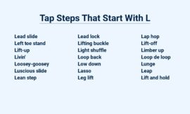 Tap Steps That Start With L – Easy Moves For Beginners