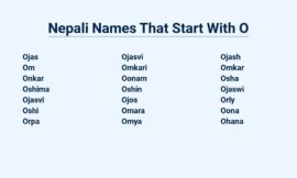 Nepali Names That Start With O – Classic Options