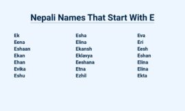 Nepali Names That Start With E – Roots Of Ancestry