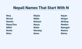 Nepali Names That Start With N – Beautiful And Meaningful