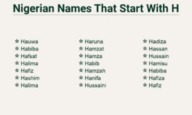 Nigerian Names That Start With H – Expressions of Heritage