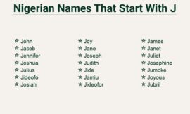 Nigerian Names That Start With j – Rich in Culture and History