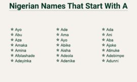 Nigerian Names That Start With A – A Rich Cultural Tapestry