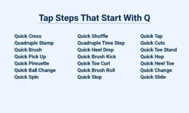 Tap Steps That Start With Q – A Dancer’S Essential Foundation