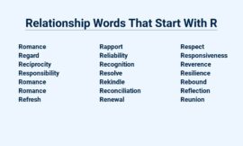 Relationship Words That Start With R – The Key To Understanding Connections