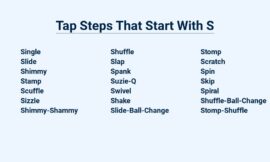 Tap Steps That Start With S – Solo Syncopation