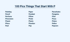 100 Pics Things That Start With P – Photographic Journey