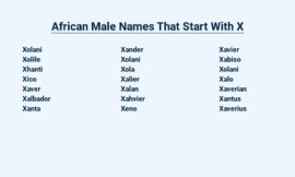 African Male Names That Start With X – For Boys With Royal Roots