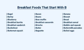 Breakfast Foods That Start With B – Breakfast Bonanza