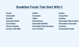 Breakfast Foods That Start With C – A Culinary Journey