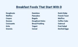 Breakfast Foods That Start With D – Divine Delights