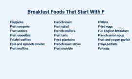 Breakfast Foods That Start With F – Filling Fuel for a Full Day