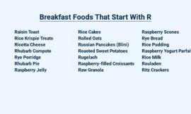 Breakfast Foods That Start With R – Rise and Dine Delicacies