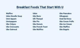 Breakfast Foods That Start With U – Unbeatable Breakfast Options