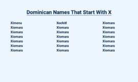 Dominican Names That Start With X – Exotic and Unique