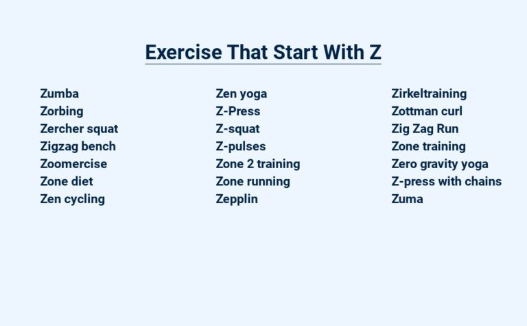 Read more about the article Exercise That Start With Z – Zero to Hero