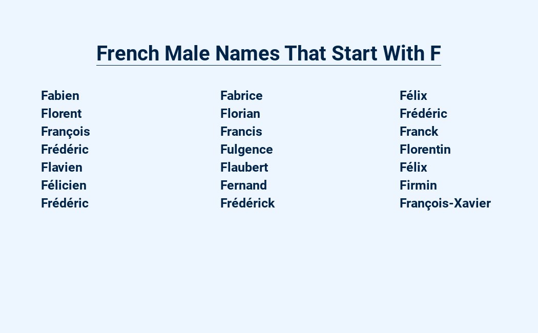 french male names that start with f