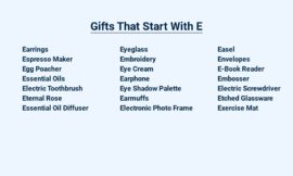 Gifts That Start With E – Enriching Experiences