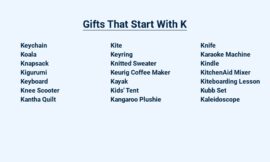 Gifts That Start With K – Knock Their Socks Off!