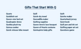 Gifts That Start With Q – Quench Their Thirst