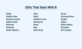 Gifts That Start With R – Revel in Remarkable Presents