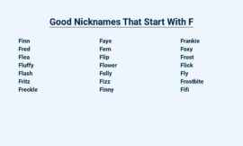 Good Nicknames That Start With F – For the Fun-Loving and Fabulous