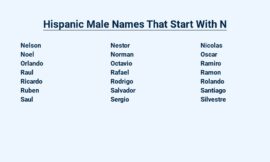 Hispanic Male Names That Start With N – Names That Are Always In Style