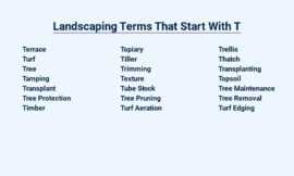 Landscaping Terms That Start With T – The Tree-mendous Vocabulary