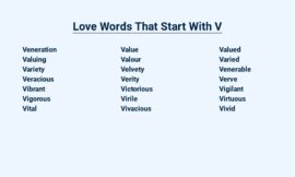 Love Words That Start With V – Valentine’s Vocabulary