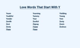 Love Words That Start With Y – Yielding Yield