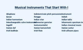 Musical Instruments That Start With I – The Instrumental Symphony