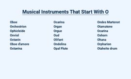 Musical Instruments That Start With O – Orchestral Essentials