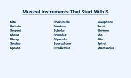 Musical Instruments That Start With S – Sound Sensations