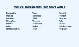 Musical Instruments That Start With T – Timeless Tunes