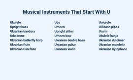 Musical Instruments That Start With U – Unique and Unforgettable Sounds