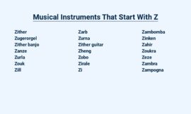 Musical Instruments That Start With Z – Unveiling the Zither’s Enchanting Melody