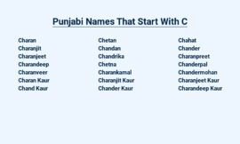 Punjabi Names That Start With C – For Your Little Star