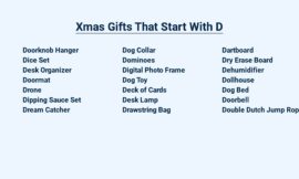 Christmas Delights – Xmas Gifts That Start With D