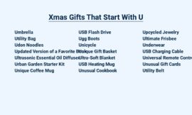 Xmas Gifts That Start With U – Unforgettable Presents