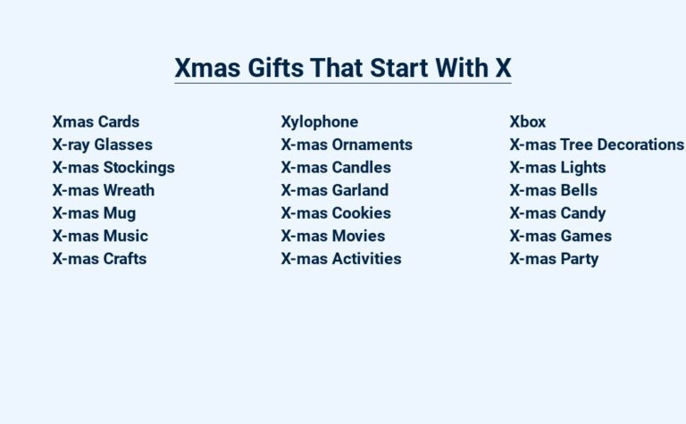 Read more about the article Xmas Gifts That Start With X – Unwrapping Surprises